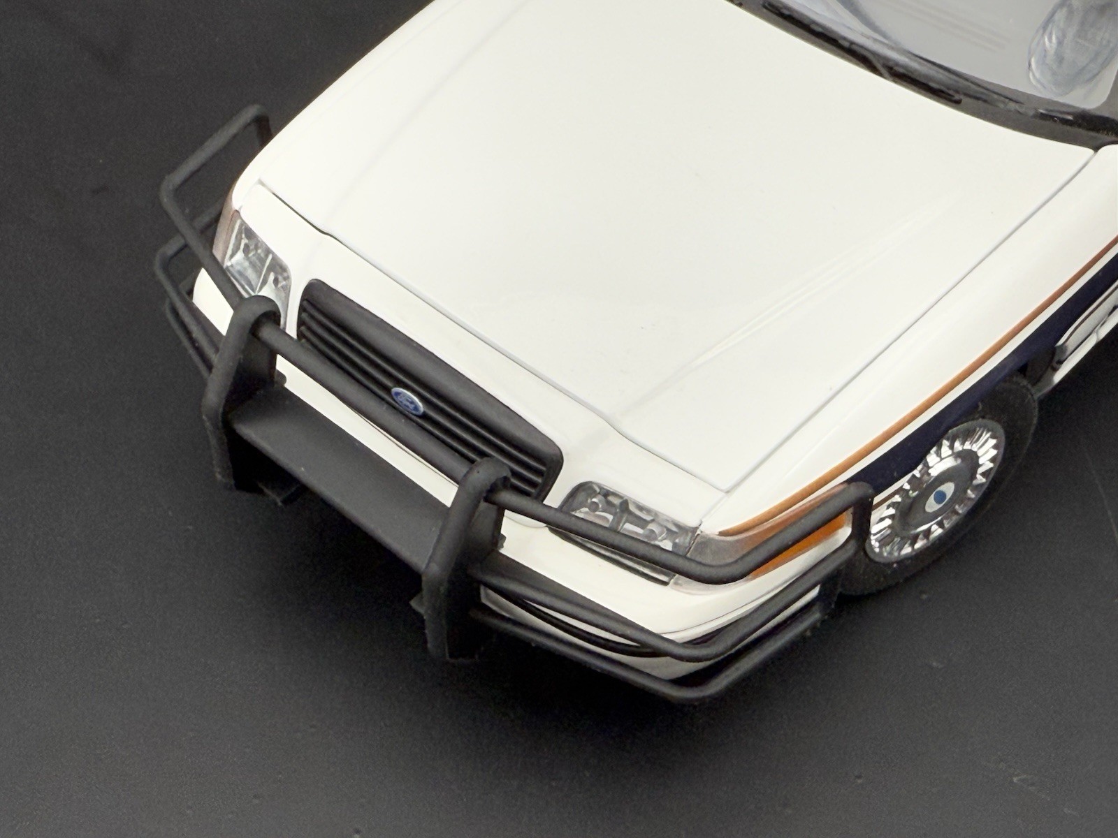 1/18 Go Rhino Wrap Around Push Bumper Pushbar For Motormax Crown Vic Police