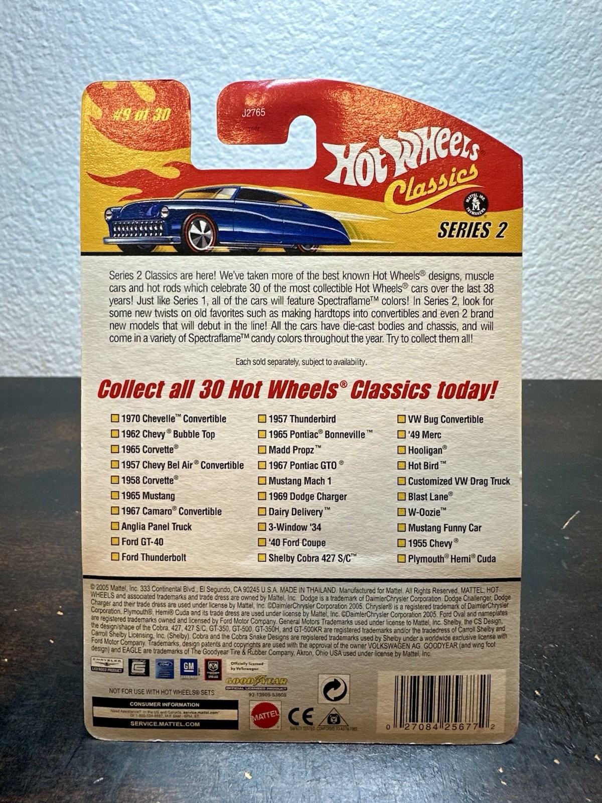 Hot Wheels Classics Series 2 Ford GT-40 Antifreeze