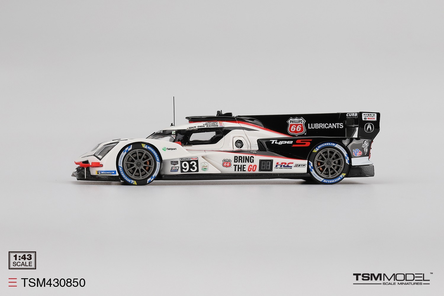 TSM-Model 1:43 Acura ARX-06 GTP #93 Acura Meyer Shank Racing 2025 IMSA Daytona