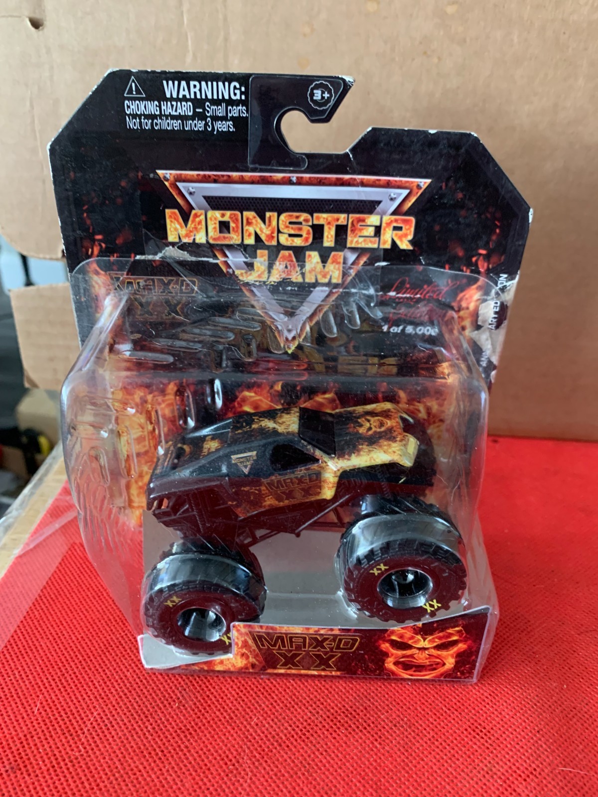 2023 Monster Jam Monster Truck MAX-D20TH ANNIVERSARY LIMITED 1/5000 MAX-D Read