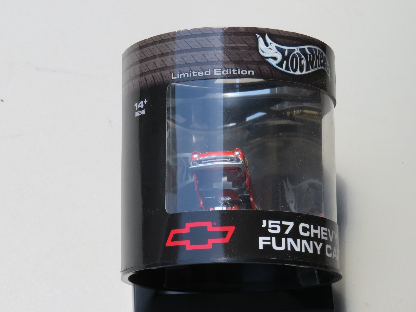 2003 Hot Wheels Oil Can 57 CHEVY FUNNY CAR Racing Series Limited Edition 1/1500