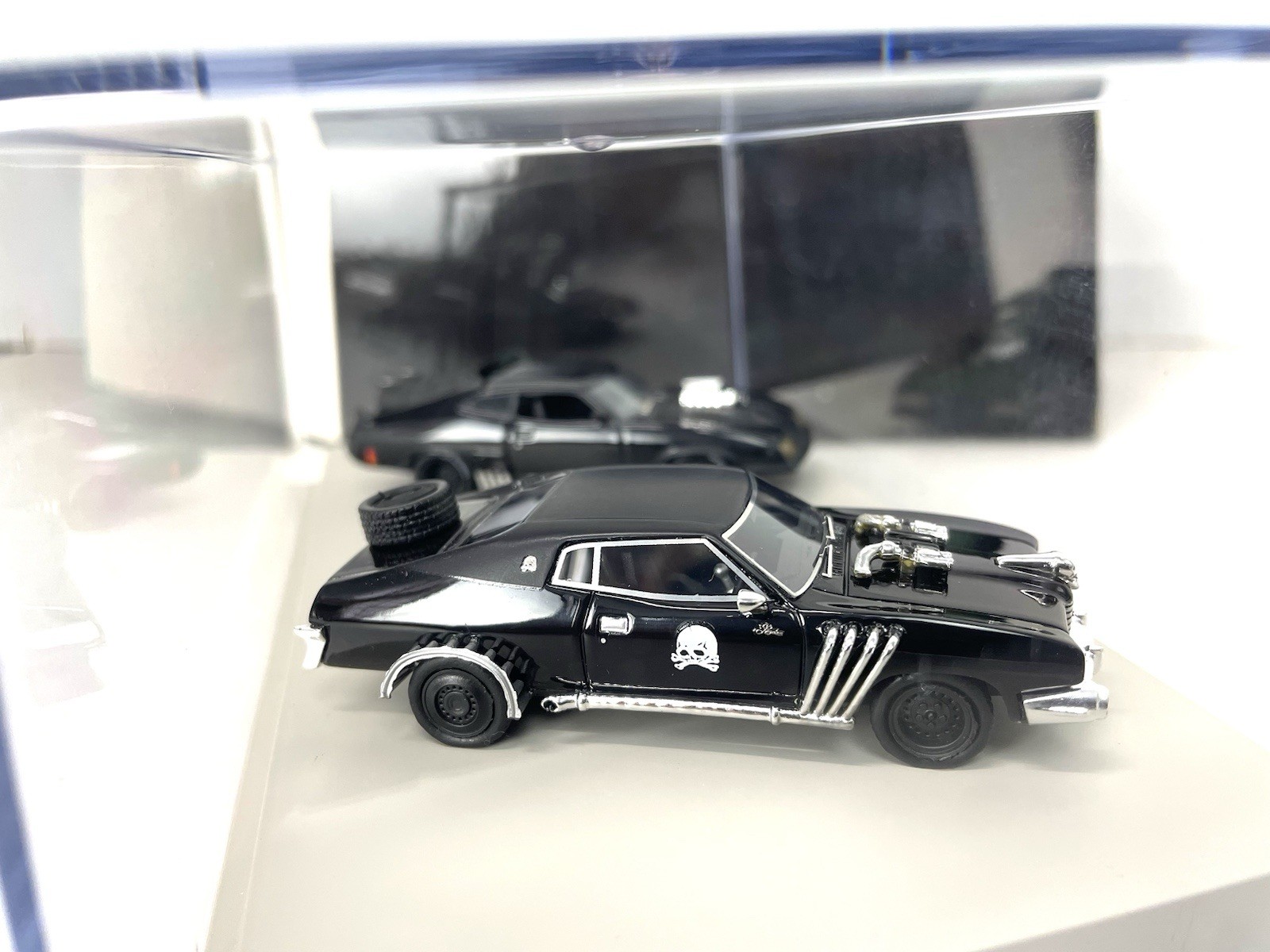 ACE 1/64 MAD MAX INTERCEPTOR 2 & ENEMYs LANDAU TWIN SET MOVIE RESIN US SHIPPING