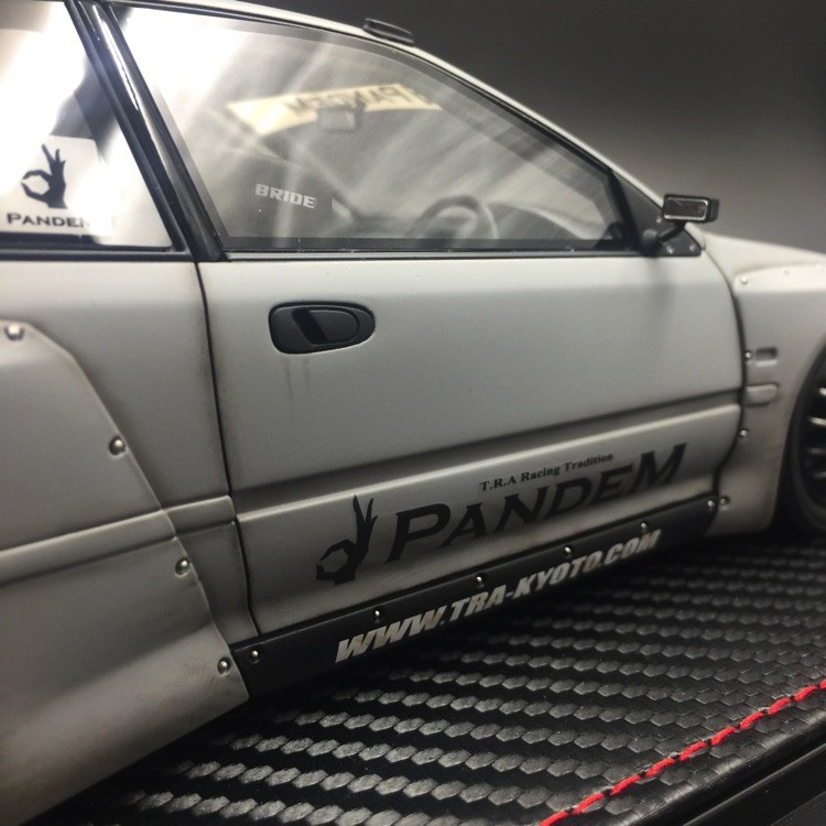 Ignition Model 1/18 Ig 1471 Pandem Honda Civic EG6 In Battle Gray.Cldc Exclusive
