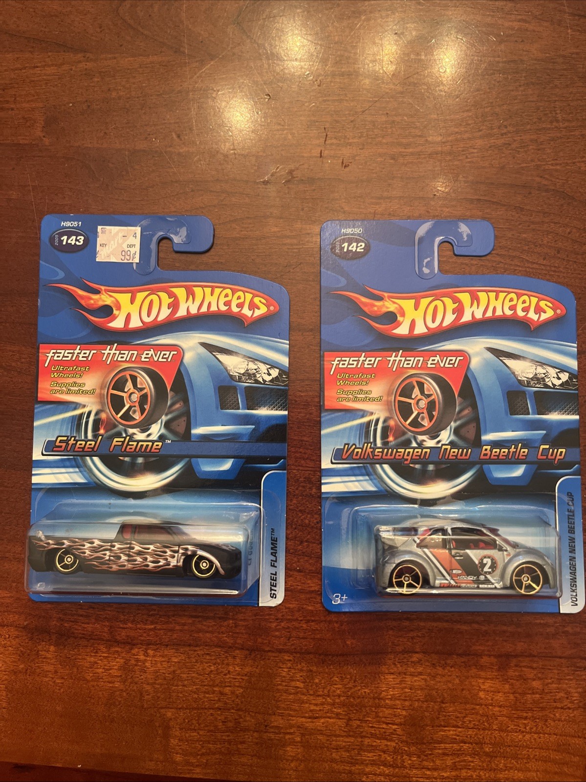 2005 HOT WHEELS FASTER THAN EVER LOT OF 7 VARIOUS CARS FTE NIP FREE SHIPPING