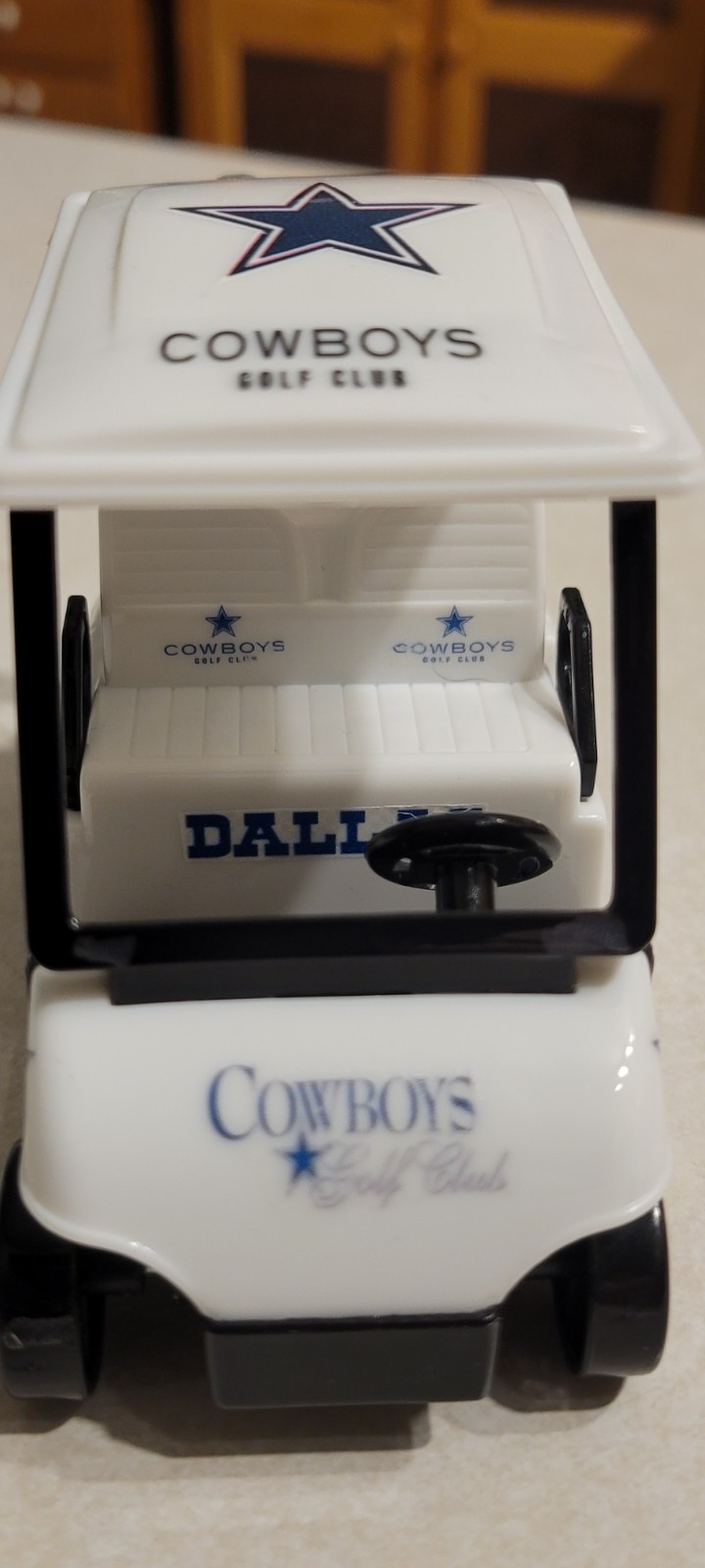DALLAS COWBOYS custom GOLF CART diecast/ plastic car truck