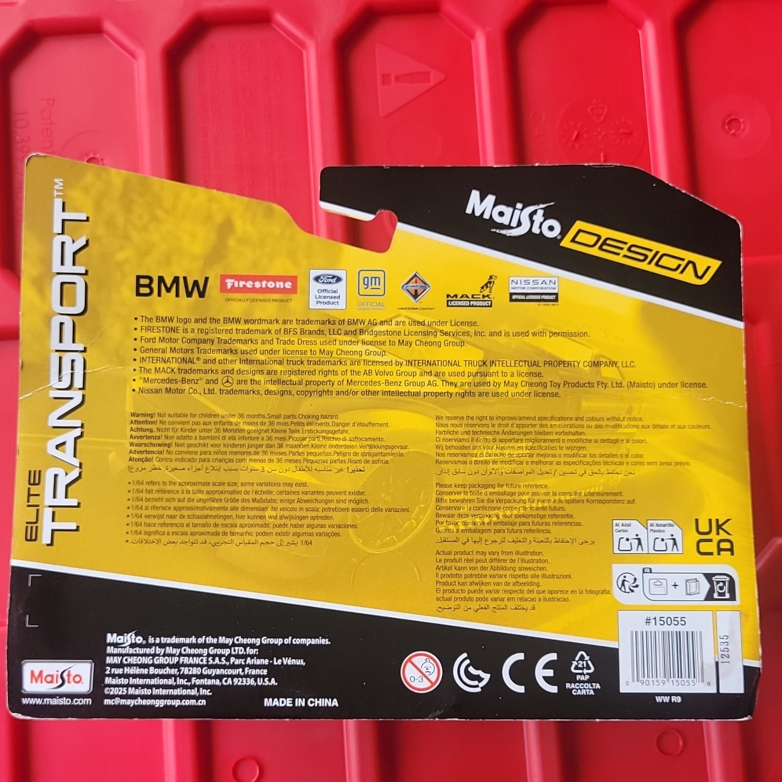 Maisto Design Transport Car Transporter 1:64 1988 BMW M3 White Unopened