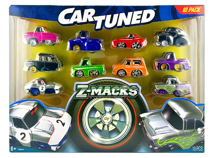 NEW 2025 CarTuned Z-Macks 10-Pack Die-Cast Set Collector Set Sealed
