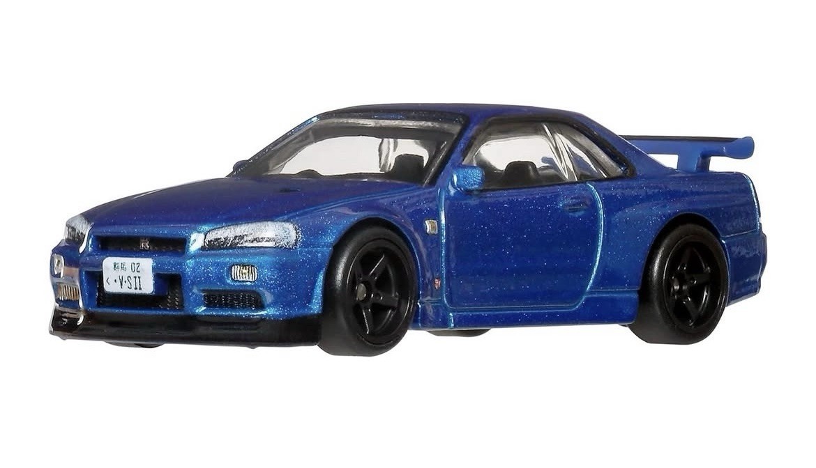 HOT WHEELS NISSAN SKYLINE GTR R34 V-SPEC II TIMELESS ICONS CAR CULTURE PREMIUM