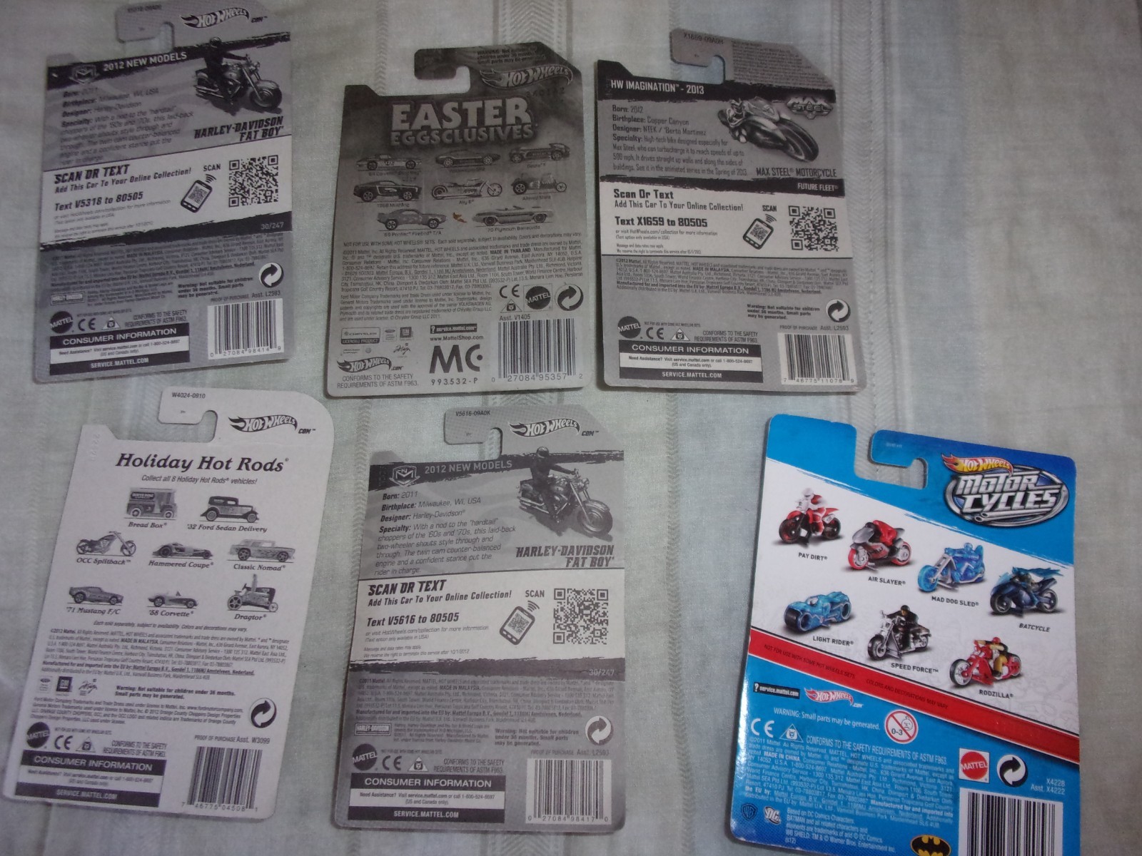 hot wheels motorcycles lot X6 in BP”s