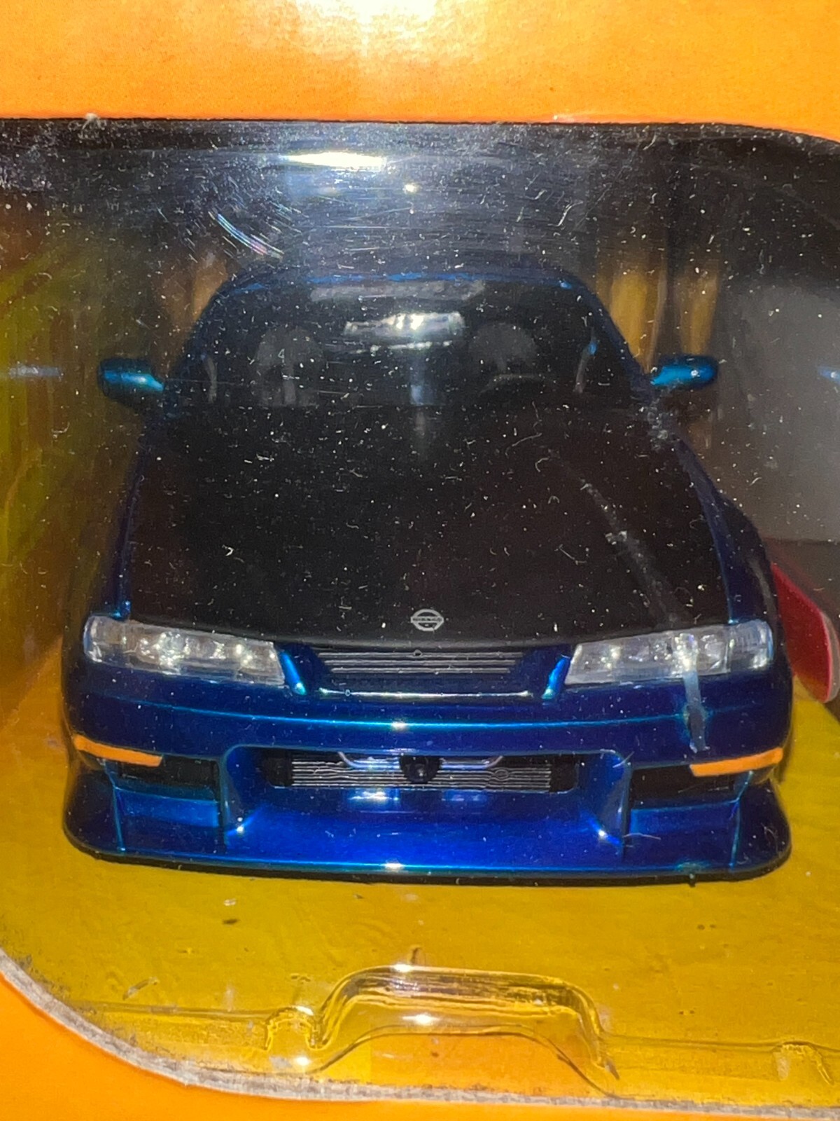 NEW JADA TOYS BLUE 1998 98 NISSAN 240SX S-14 1:24 SCALE DIE CAST OPTION D