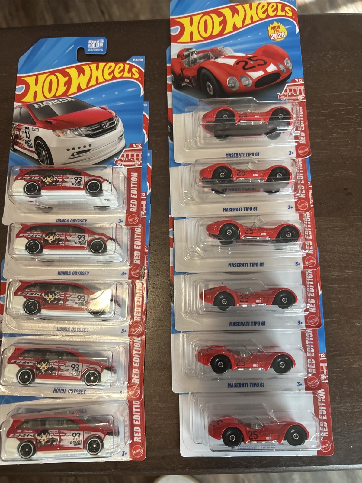 2026 Hot Wheels Target Red Edition Lot Of 17