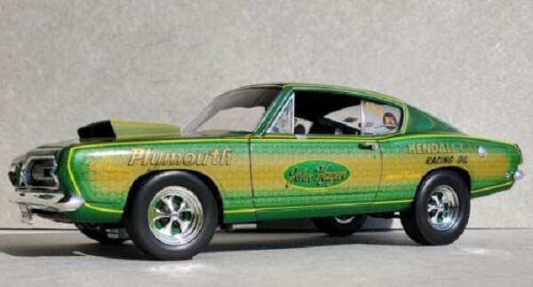 RARE 1968 JOHN HAGEN SUPER STOCK PLYMOUTH HEMI CUDA 426 A1806133AA 300 MADE ACME