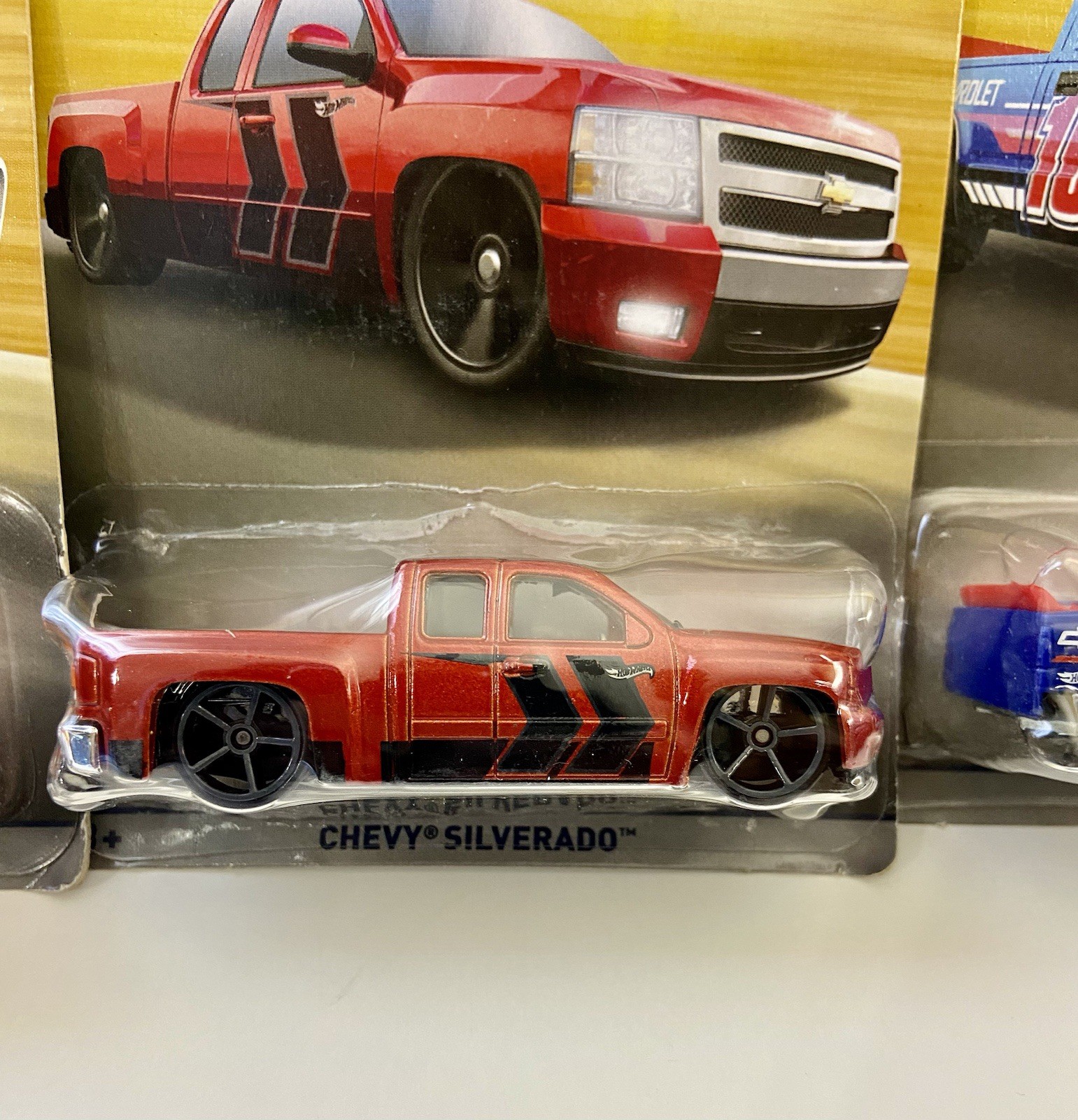 Hot Wheels 100 Years Chevy Trucks Lot Of 3- Chevy 1500 Silverado ‘69 C10