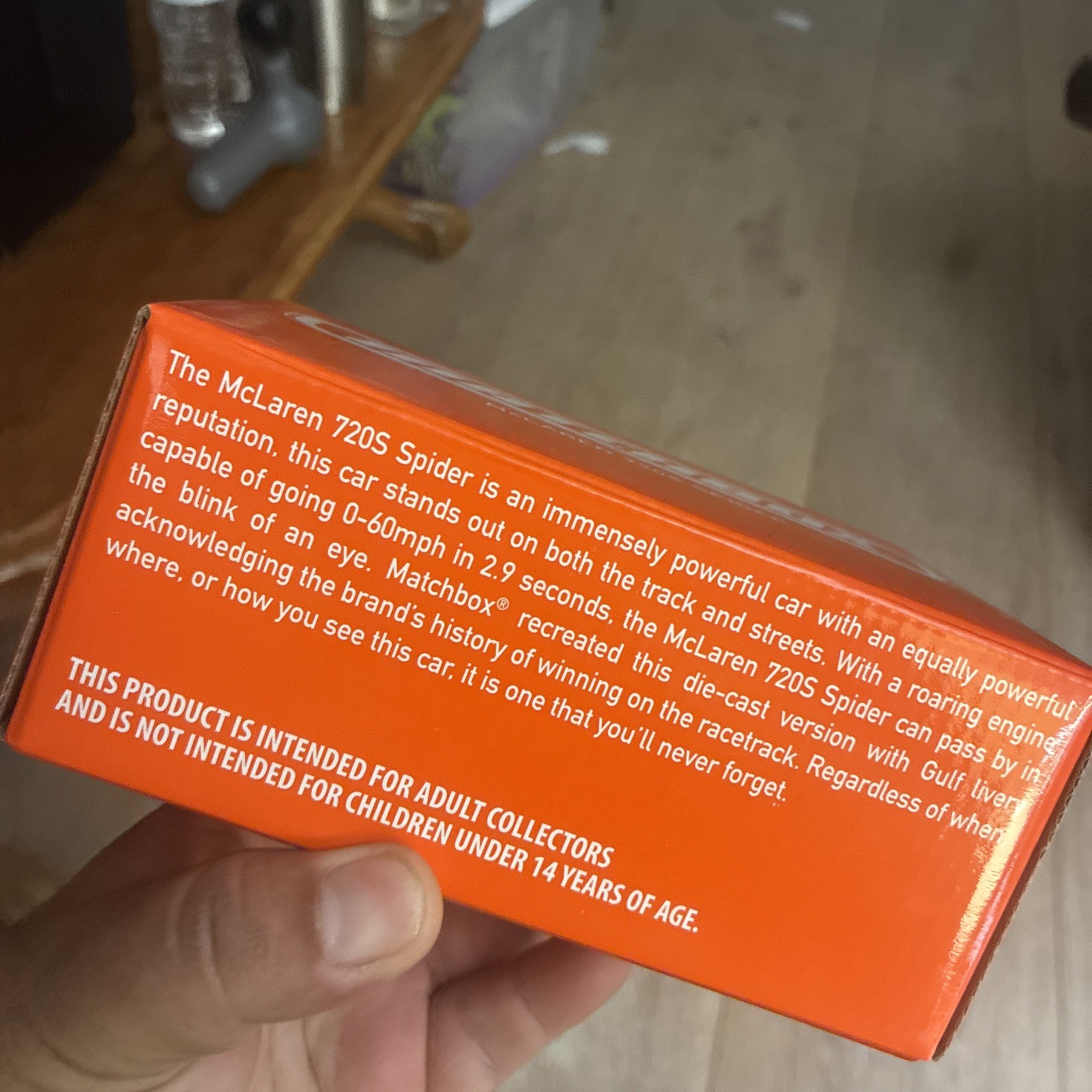 Matchbox Collectors McLaren 720s Spider Gulf Sealed