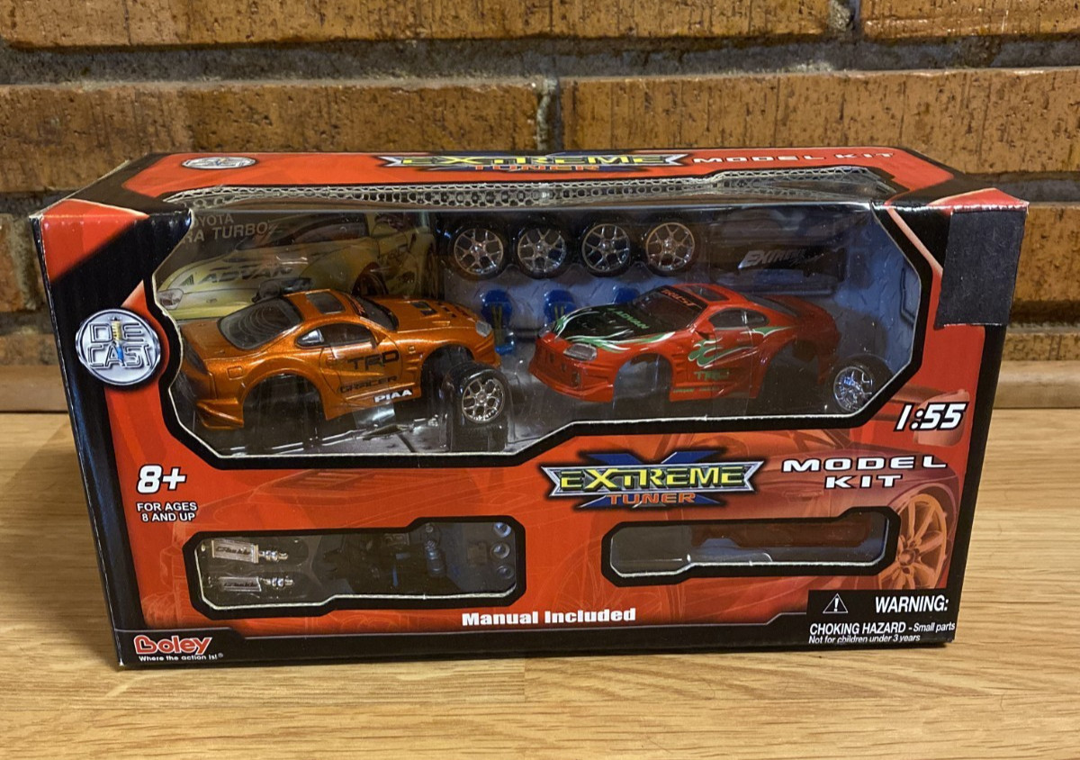 BOLEY Toyoa Supra Turbo Extreme Tuner Model Kit 1:55 Scale NEW