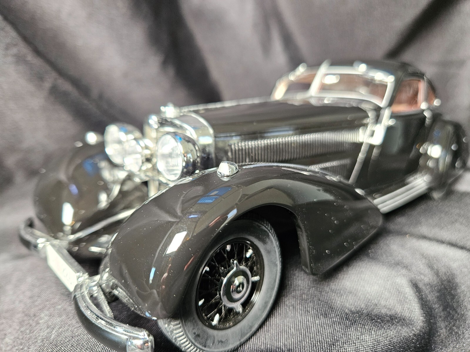 RARE BOS Models 1938 Mercedes 540K Autobahn-Kurier 1:18 Scale Inv. #3734