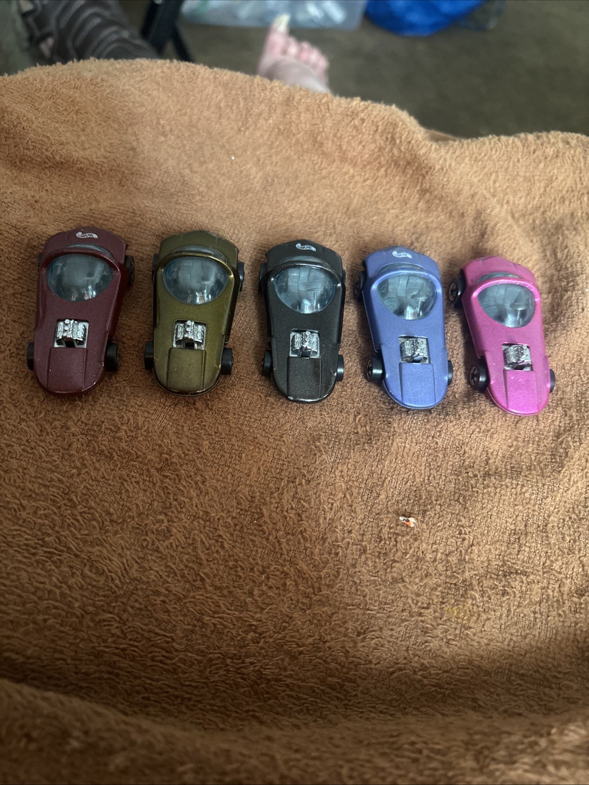 SET 5 LOOSE 1:64 HOT WHEELS 1992-93 25TH -VINTAGE COLLECTIONS SILHOUTTE’S