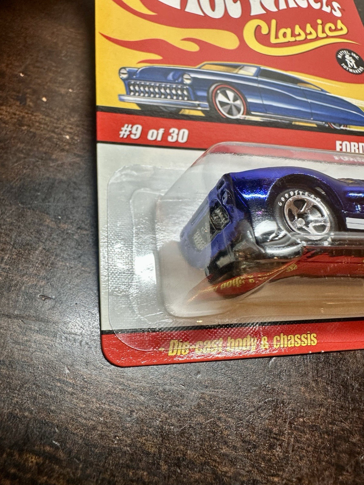 Hot Wheels Classics Series 2 Ford GT-40 Dark Blue