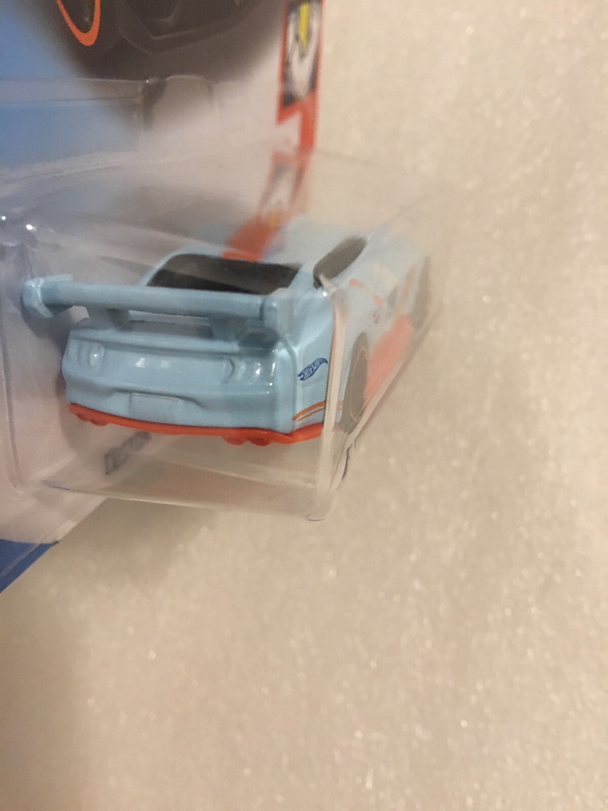2019 HOT WHEELS CUSTOM 18 FORD MUSTANG GT #180 GULF CAR LIGHT BLUE NEW/ CARD B4