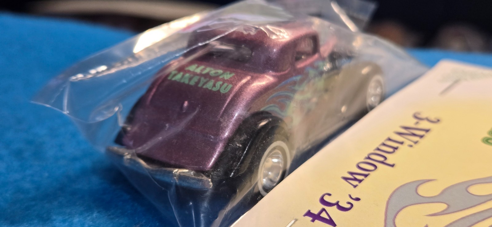 HOT WHEELS 31ST COLLECTORS CONVETION LOS ANGELES ALTON TAKEYASU 3 WINDOW 34 FORD
