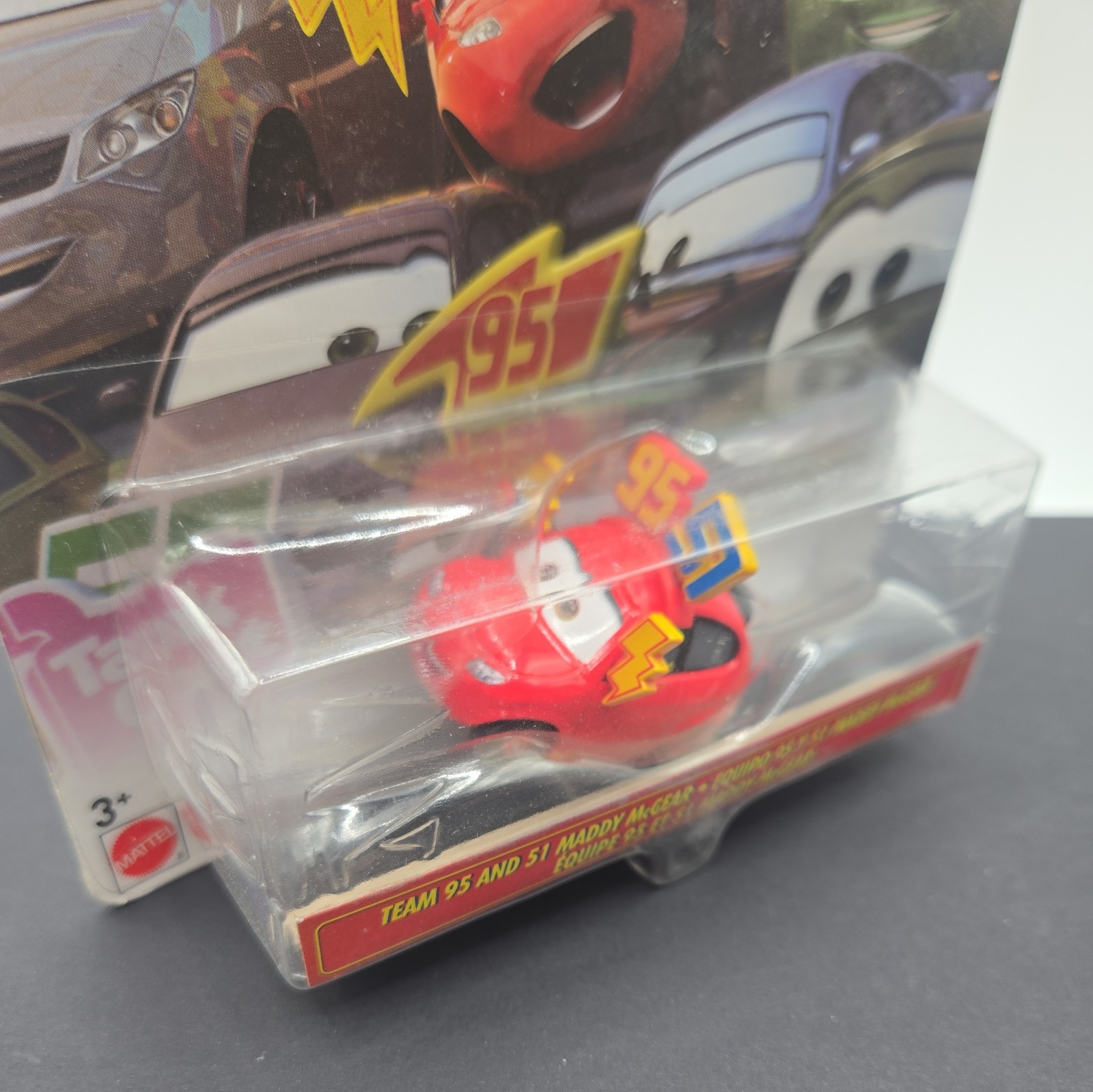 Pixar Disney Cars Fan Favorites Team 95 & 51 Maddy McGear Diecast Car FREE SHIP