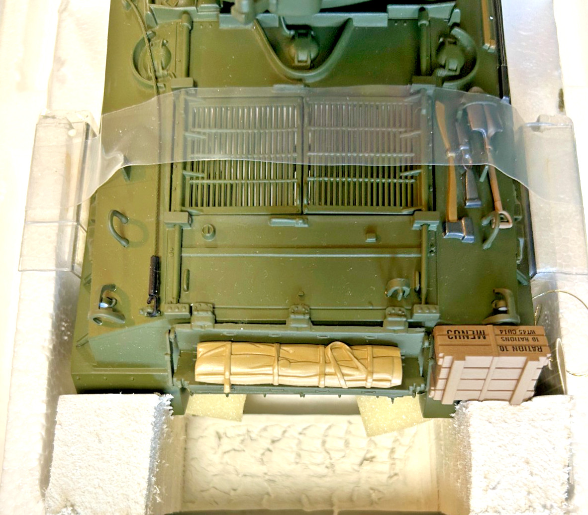 Franklin Mint General George Patton’s M4-A3 Sherman Tank 1:24 Diecast