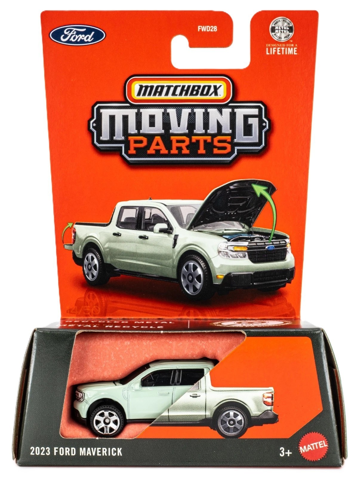 2026 Matchbox Moving Parts 2023 Ford Maverick MINT GREEN | FSC