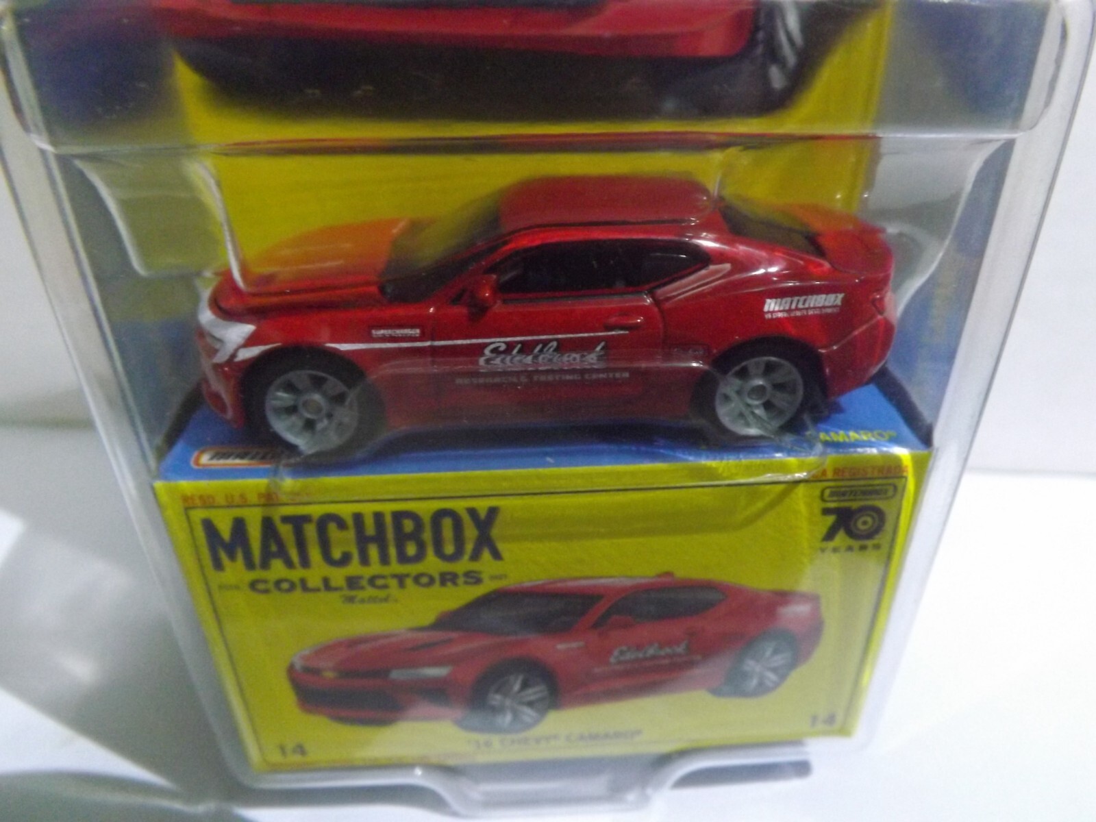 2023 Matchbox Collectors 70 Years ’16 Chevy Camaro # 14/22 With Box