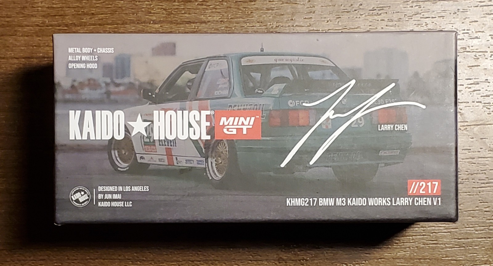 Kaido House x Mini GT BMW M3 Larry Chen 7-Eleven 1/64 KHMG217