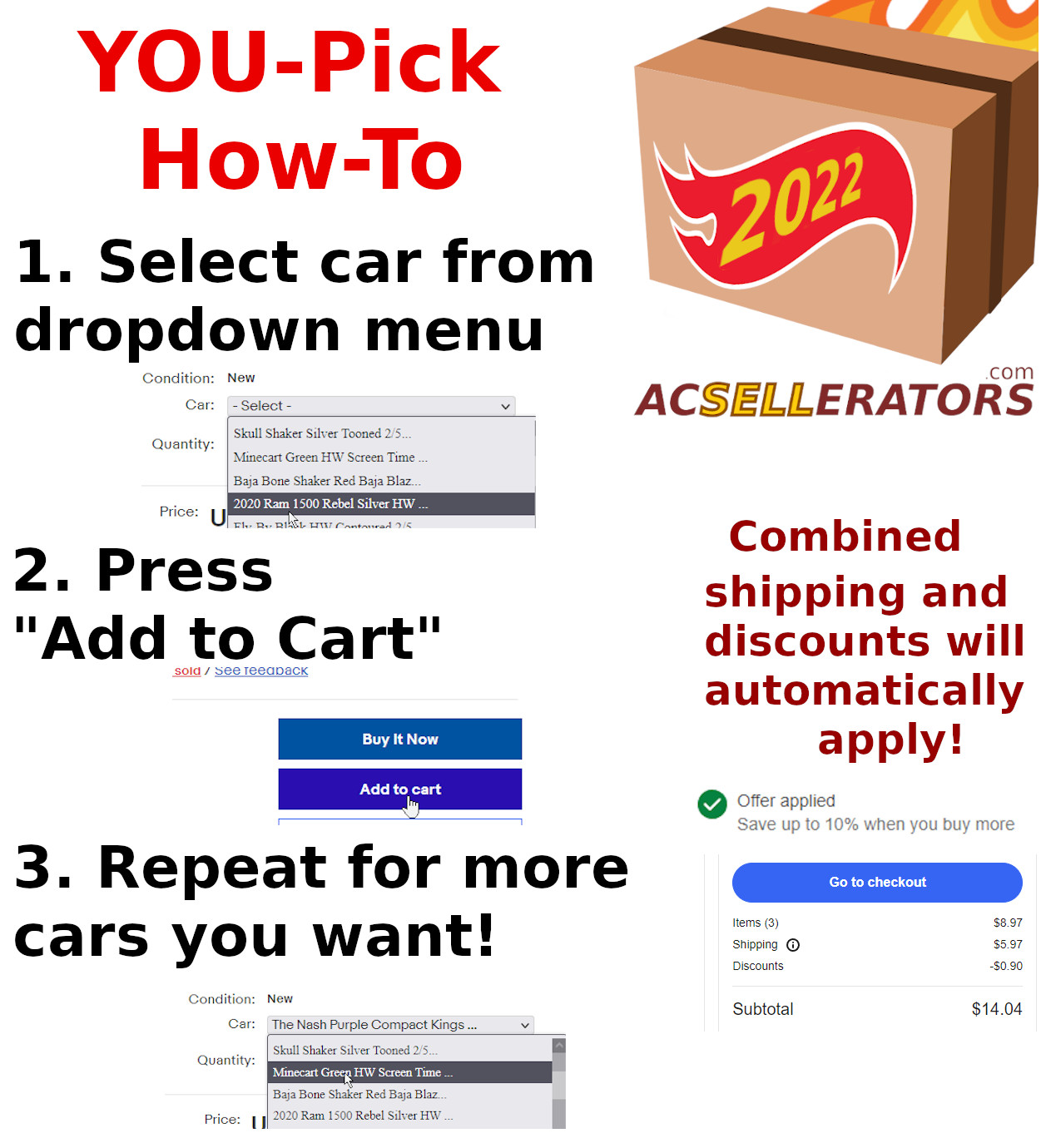 2025 🏁 Hot Wheels 🏁 Cars Main Line 🚗🚙🚓 🚚 YOU PICK ✅ BUY 15+ FREE SHIP ✅