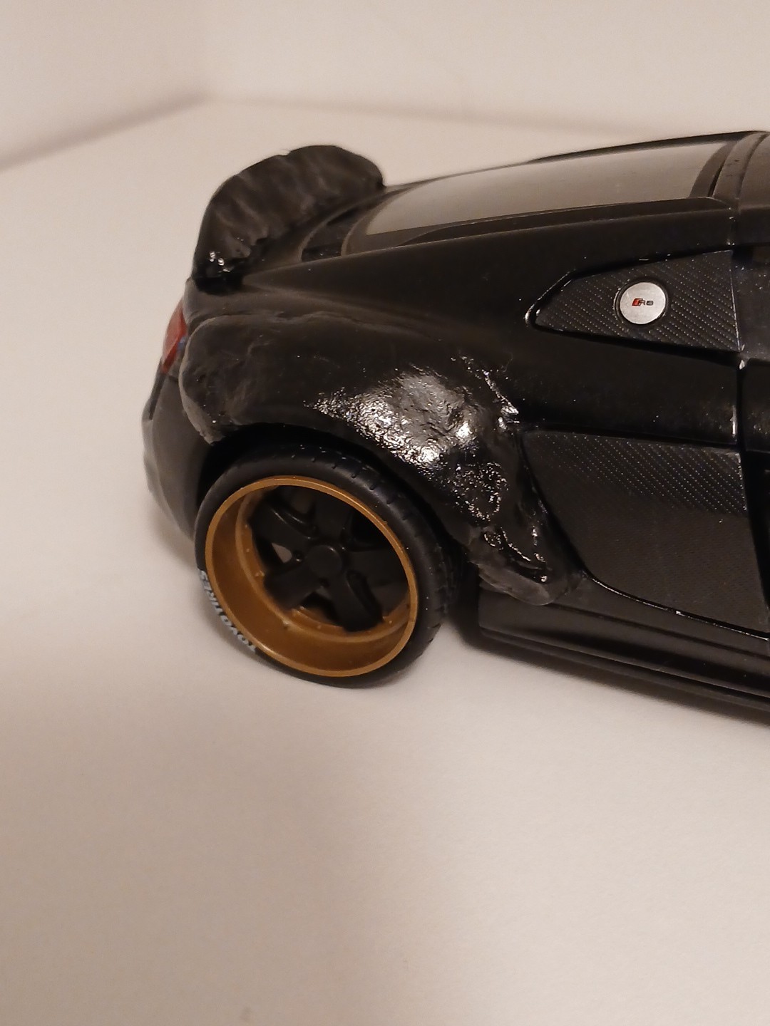 1 24 Maisto CUSTOM Built And Painted widebody Audi R8 V10 Plus READ DESC