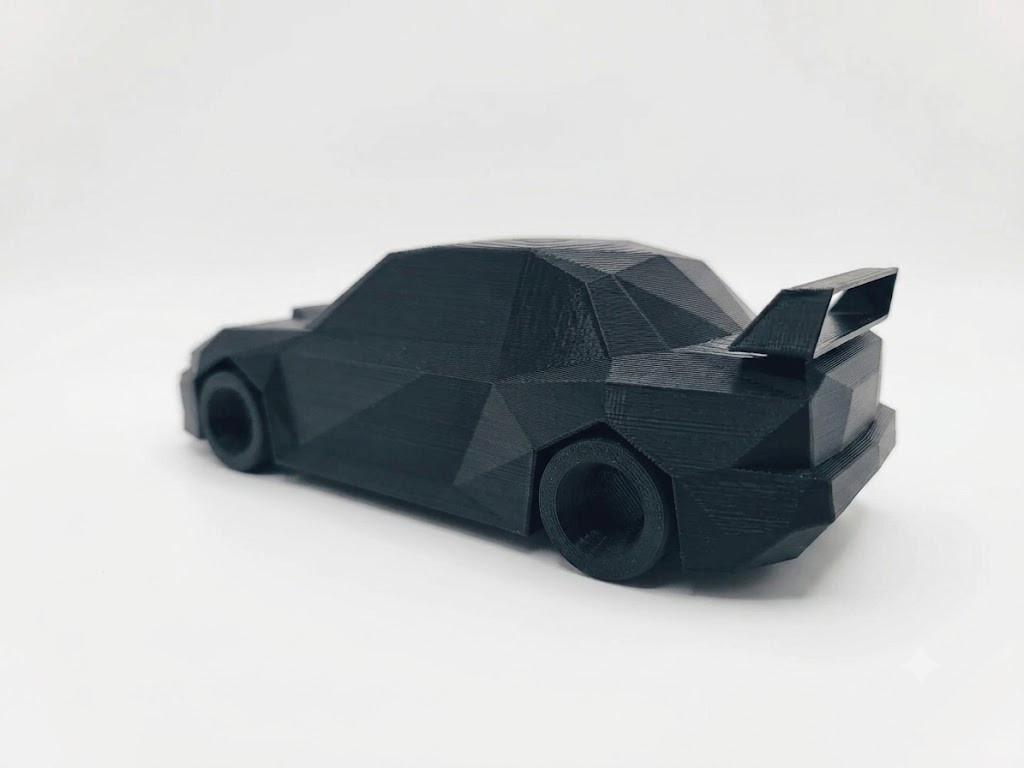 Subaru Impreza 22b STI scale model Low Poly – perfect gift