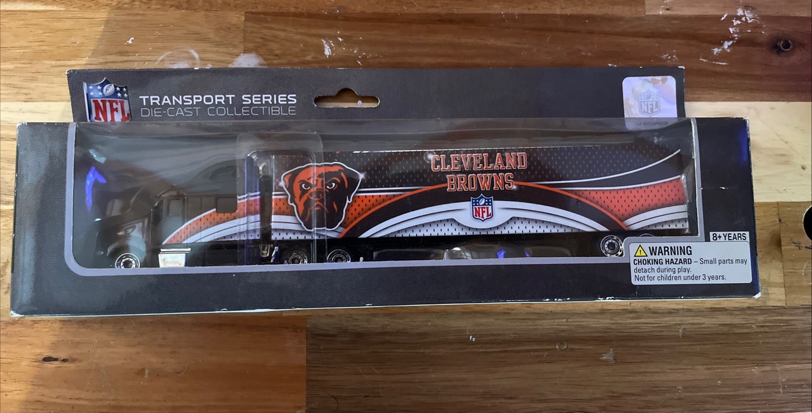 Riddell NFL Cleveland Browns Tractor-Trailer Semi 1:80 Diecast Unopened Box