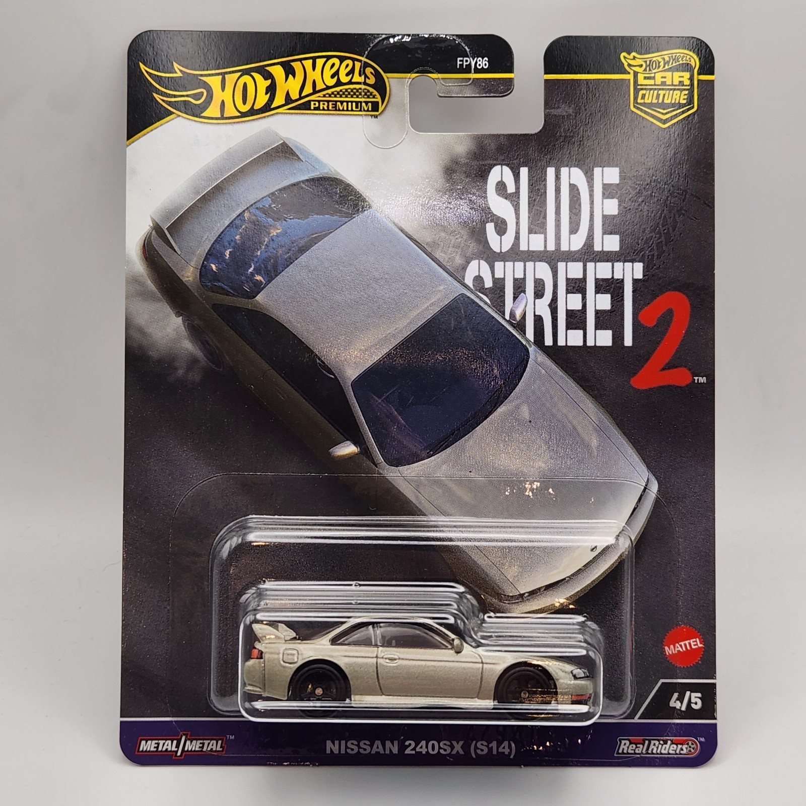 Hot Wheels Premium Slide Street 2 Nissan 240sx S14