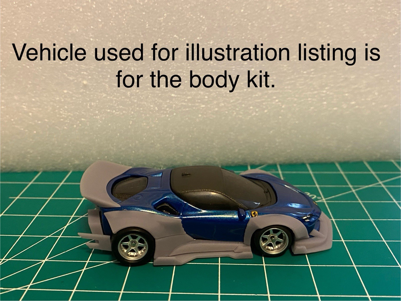 1/64 Scale Body Kit For Hotwheels Ferrari SF90 Stradale Diecast Custom Build