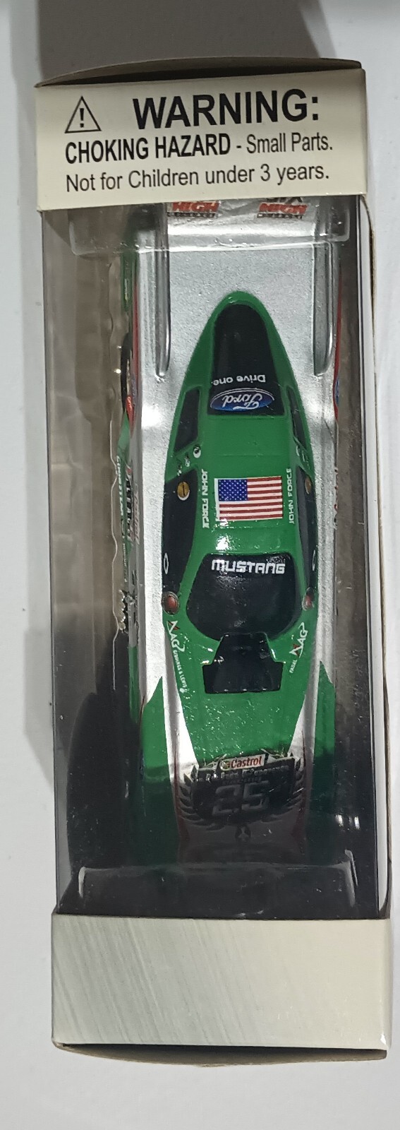 JOHN FORCE – CASTROL GTX – 25th ANNIVERSARY 1:64 SCALE DIECAST FUNNY CAR 