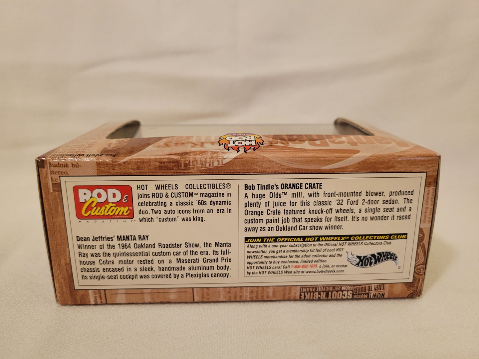 100% Hot Wheels Hot Rod Series 6 Rod & Custom 2000