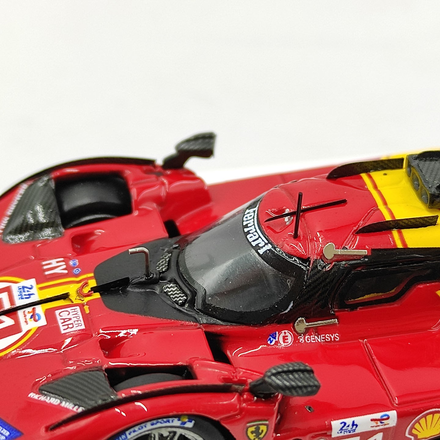 1: 64 Scale Ferrari STAR 499P Red # 50 # 51 Le Mans Racing Resin Car Model