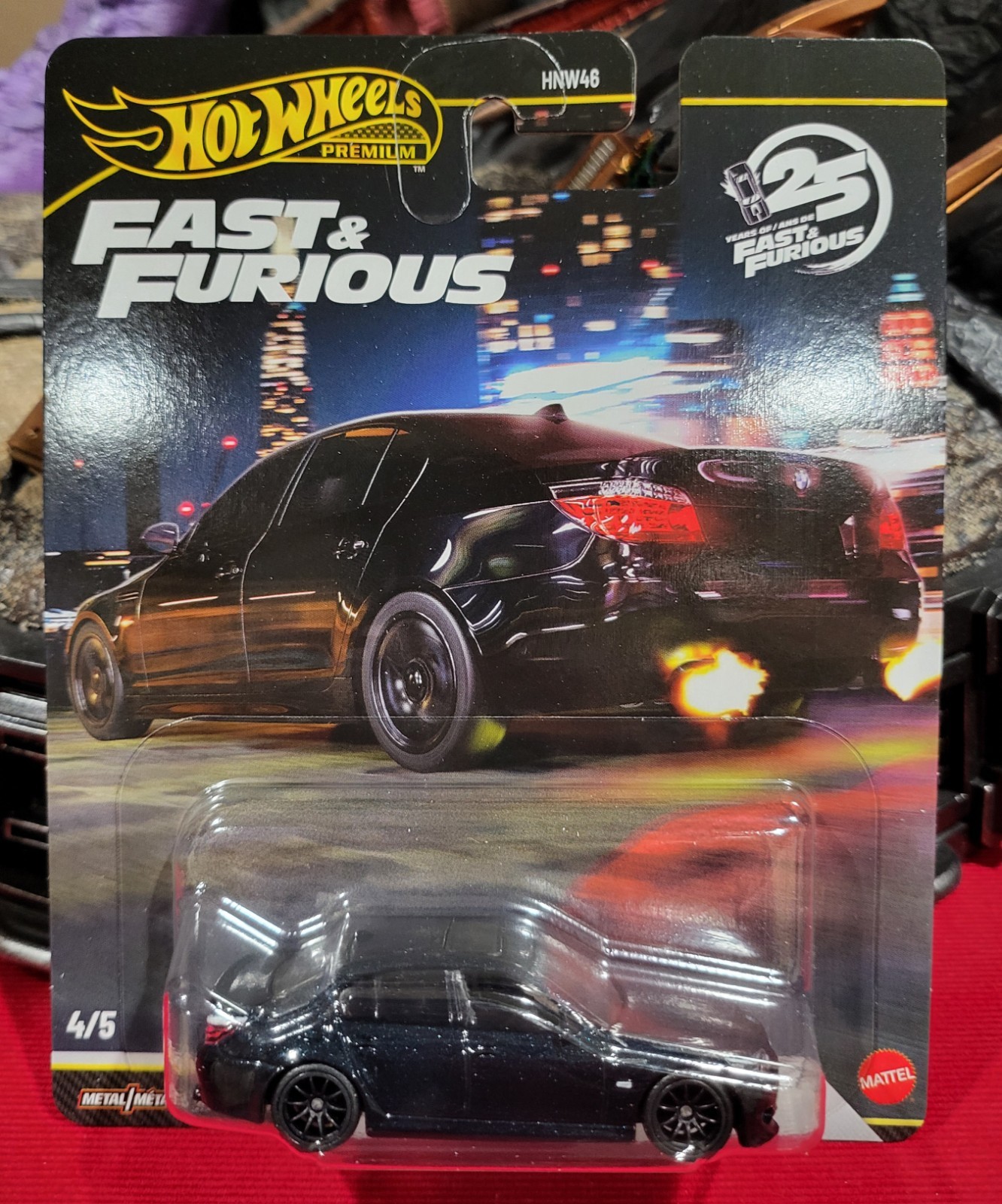 Hot Wheels Premium 25 Years of Fast and Furious 2026 Mix 3 DieCast #2, 3, 4×2, 5