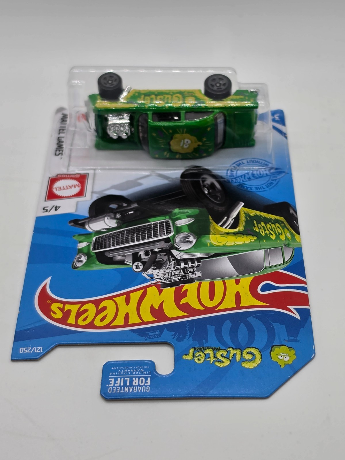 2020 Hot Wheels ’55 Chevy Bel Air Gasser Guster Mattel Games 4/5 121/250 Sealed