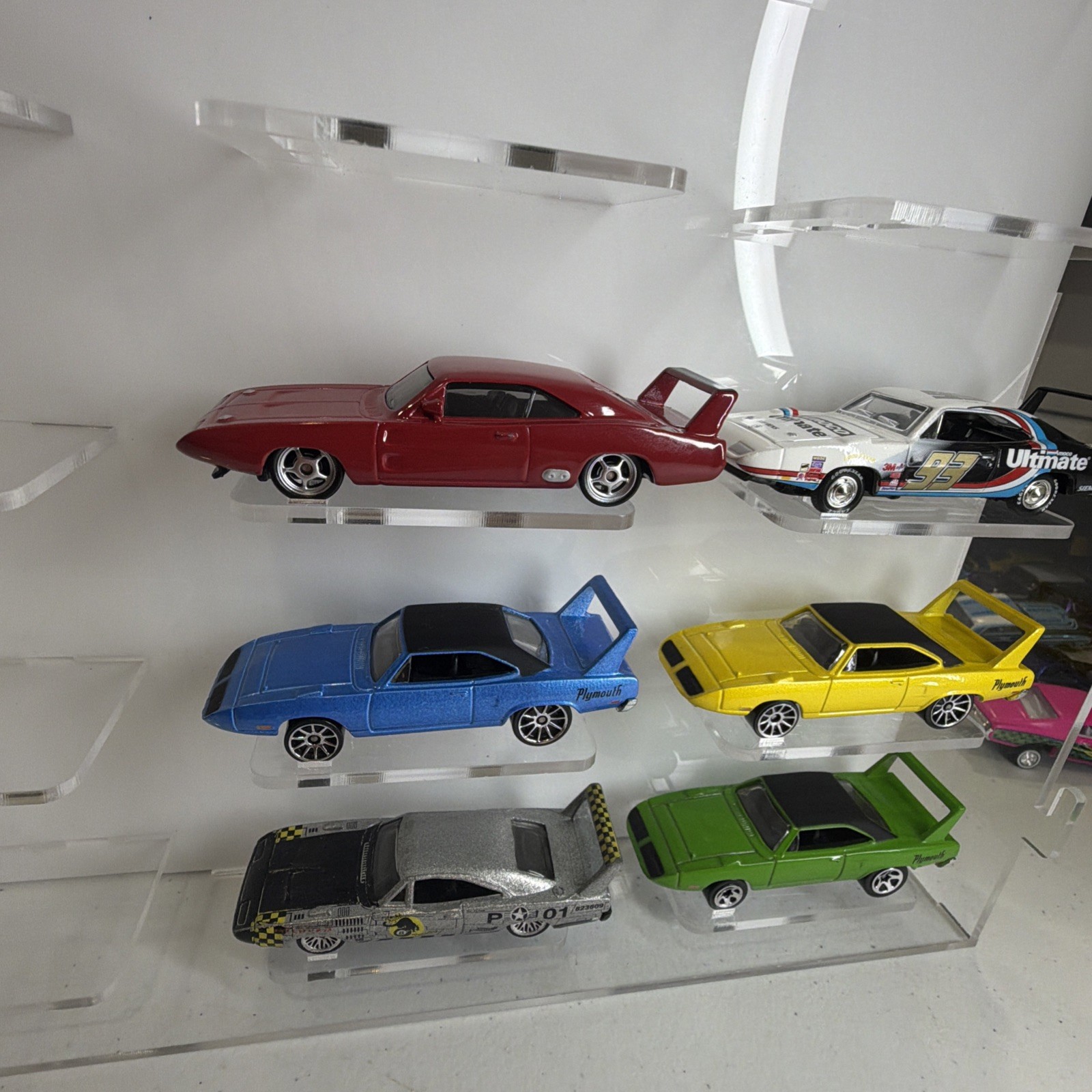 Hot Wheels and other brands Dodge Charger Lot of 6 Daytona Challenger Charger