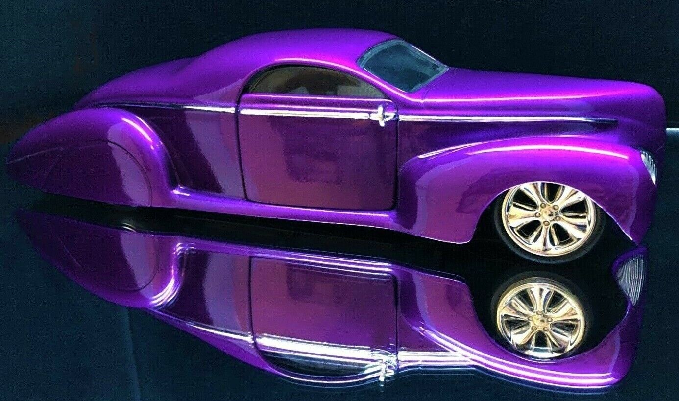 Hot Rod Custom Built Dream Car Classic Race 1 18 Carousel Purpl gt 24 12