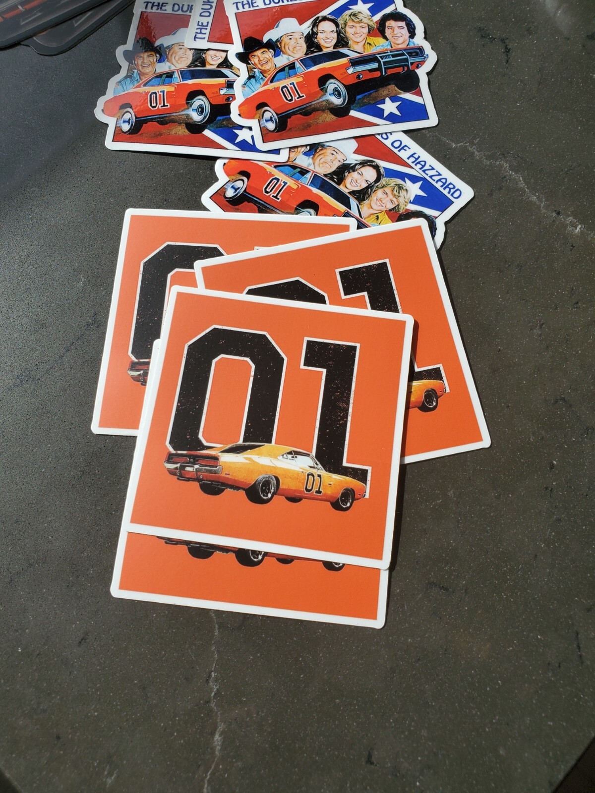 Dukes Of Hazzard STICKERS VARIETY 10 PACK *WORLDWIDE 🌐SHIPPING*