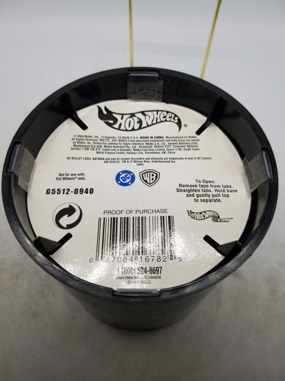 Hot Wheels Batmobile Oil Can Series #2 Of 3
