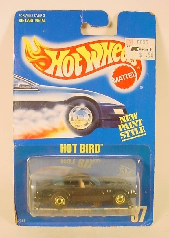 Hot Wheels Speed Points # 37 Black Hot Bird Firebird w/ Tan Interior GHO