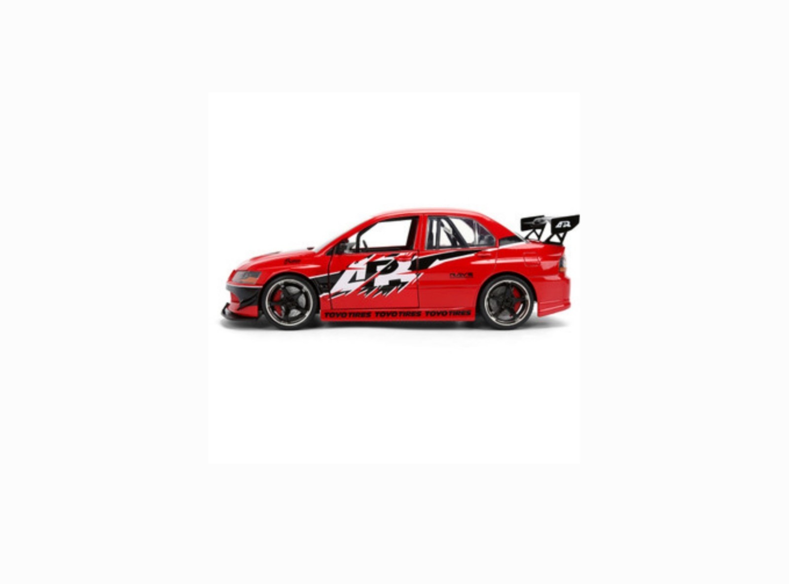 36208 By Jada 1:24 Sean’s Mitsubishi Lancer Evolution IX Red 1/24 Scale