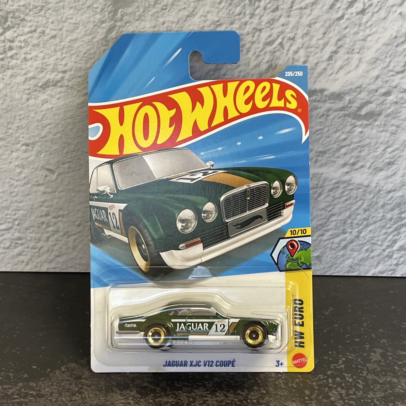 2026 Hot Wheels Green Jaguar XJC V12 Coupe HW Euro #205 – NEW