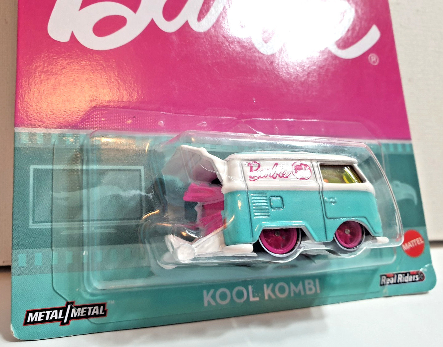 Hot Wheels Premium Pop Culture Barbie Volkswagen Kool Kombi – Lot Of 2
