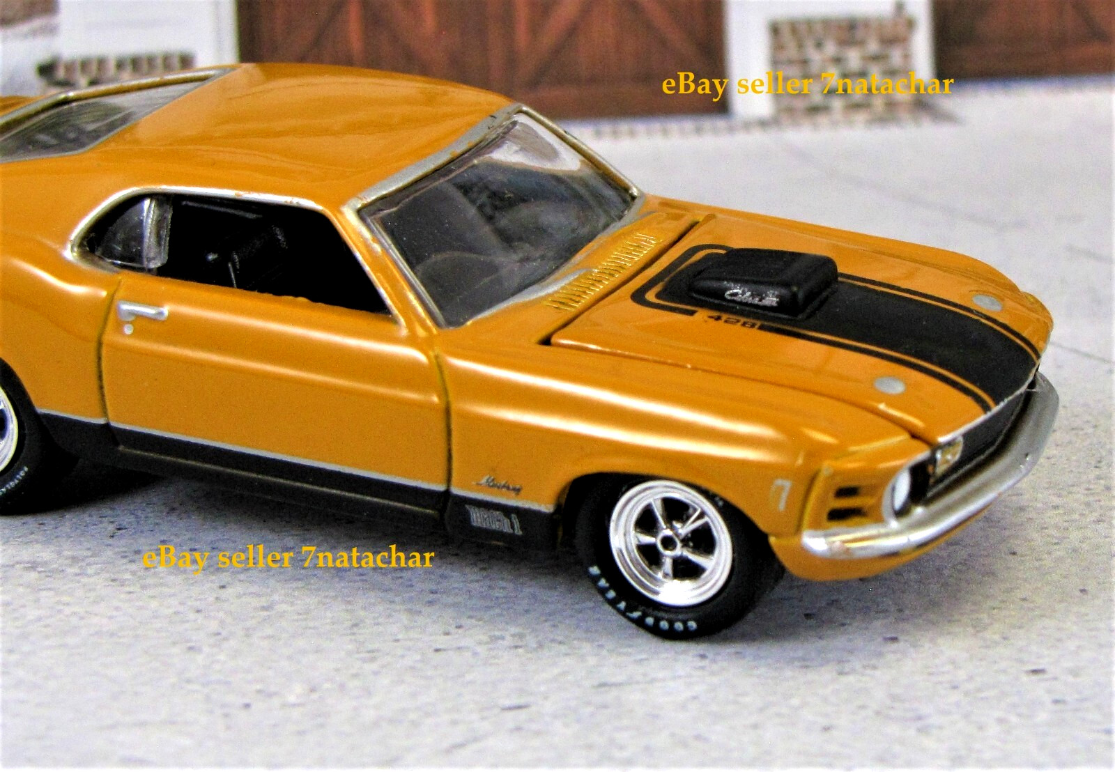1970 Ford Mustang Mach 1 Cobra Jet 428 CJ 1/64 Scale