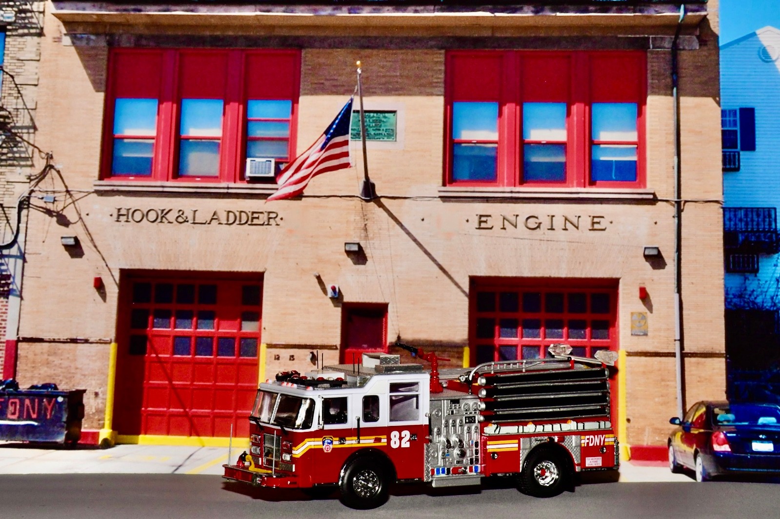 Code 3 FDNY KME / Pierce Engine 82 ***Custom Built***